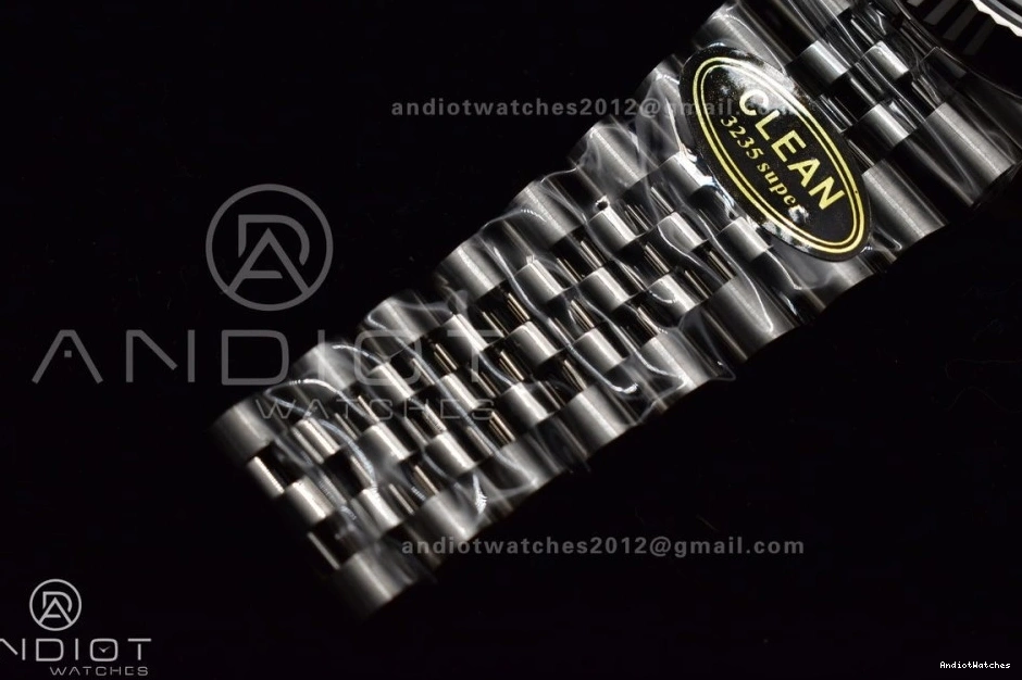 Clean 904L Jubilee Best 126334 Bracelet DateJust 41 Steel Diamonds VR On Dial 1:1 406 Neat SS Blue Edition 0102